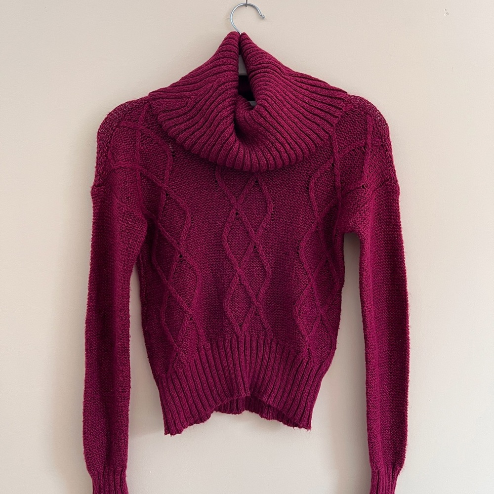 Cowl neck sweater by OMG